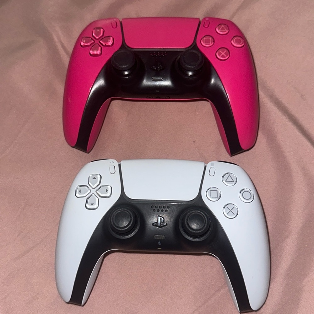 2 Gently Used PS5 Controllers